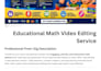 math video editing for kids